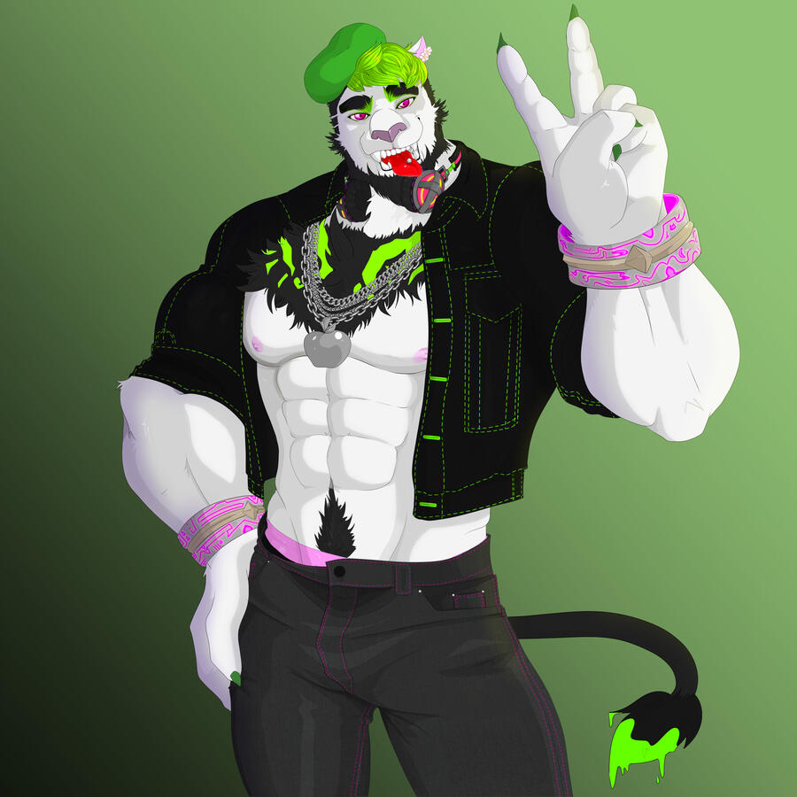 Sample of a Full Body with basic cell shading